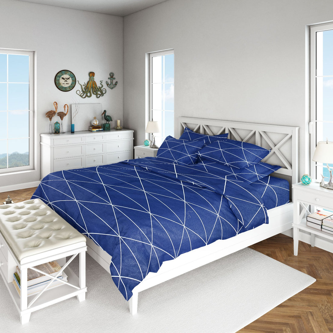 Modern Lines Duvet Cover